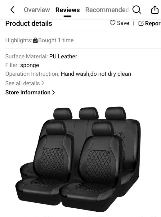 Seat Covers For A SUV Or Truck