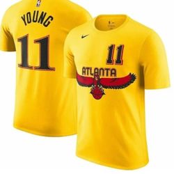 New Trae Young Atlanta Hawks Nike 2021/22 City Edition Jersey Men's Medium Shirt