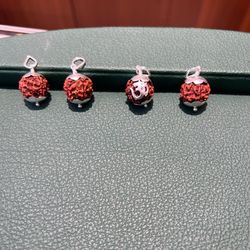 Rudhraksha Pendant Silver . 30$ Only