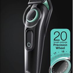 Braun Beard Trimmer BT3221, Hair Clippers for Men, Cordless & Rechargeable