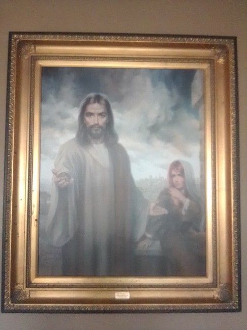 Rare Original Joe Wallace King Painting