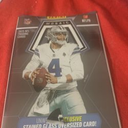 Panini Mosaic Ashton Jeanty Stained Glass Rc 