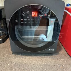 Ergo Air Fryer Oven Rotisserie