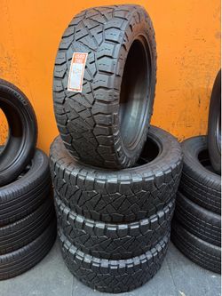 285/55R22 Nitto Ridge Grappler Full Set of 4 Tires