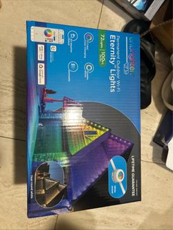 Enbrighten VIBE Eternity 100ft 72 LED Outdoor Wi-Fi Color Changing Lights