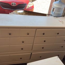 Large White Dresser