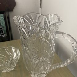 Crystal Water Pitcher