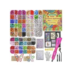 🍨 $15 Brand New In Box Hotfix Rhinestones Applicator with Large Rinestones Set