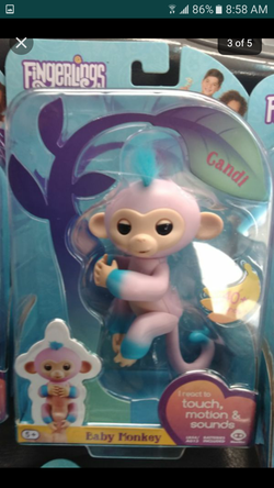 Fingerlings Zoe candi.eddie Melon.