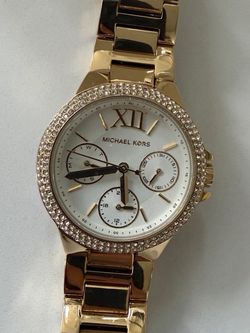 Michael Kors Gold Crystal Watch