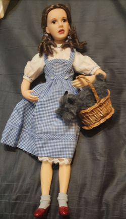 Dorothy Wizard of Oz Collectible Doll with Toto