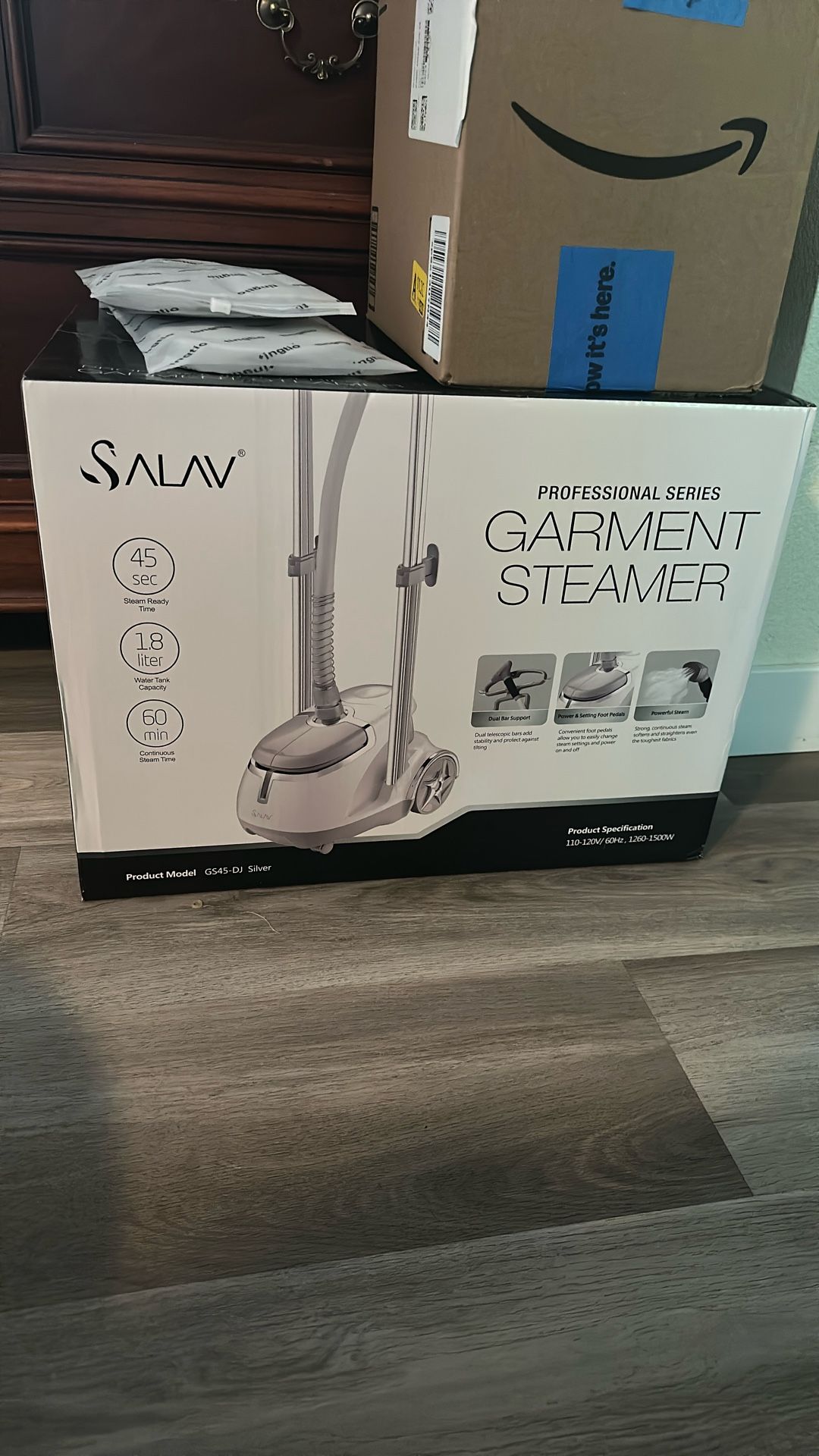 NEW Salav Professional Series Garment Steamer