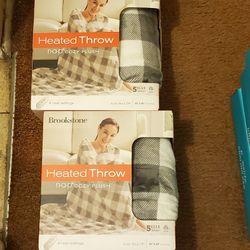 Brookstone Heated Throw