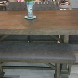 Dining Table ( Brown Rustic )