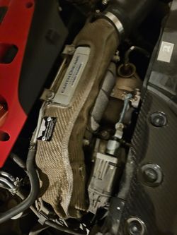 Honda civic fk8  inlet heay cover