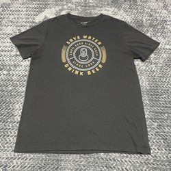 Old Navy T-Shirt, Men’s Size Medium, Save Water Drink Beer
