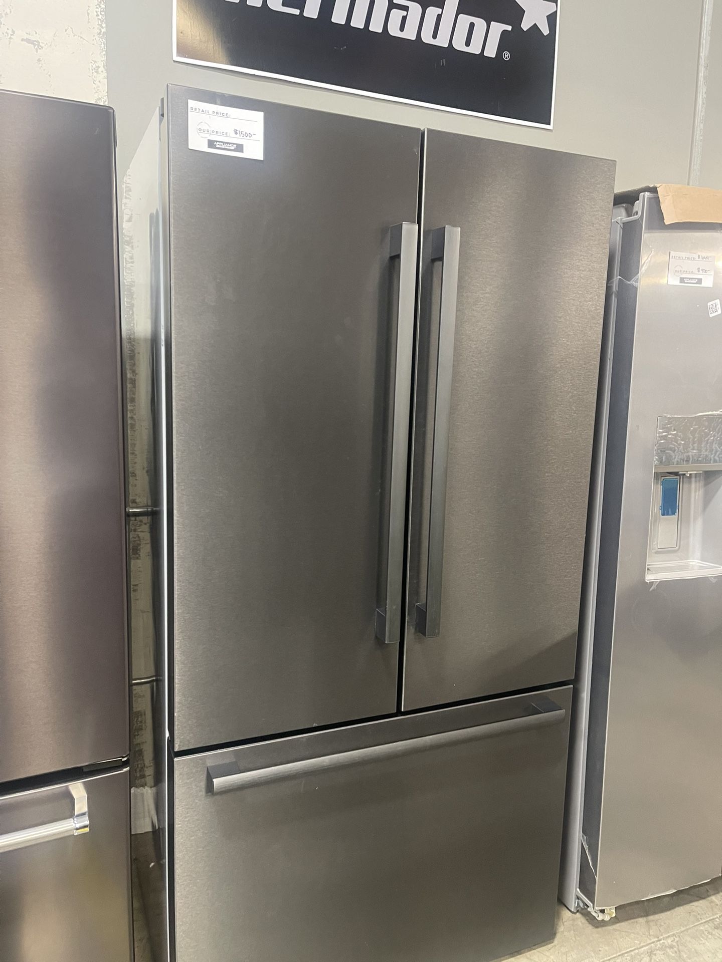 BOSCH BLACK STAINLESS FRENCH DOOR COUNTER DEPTH