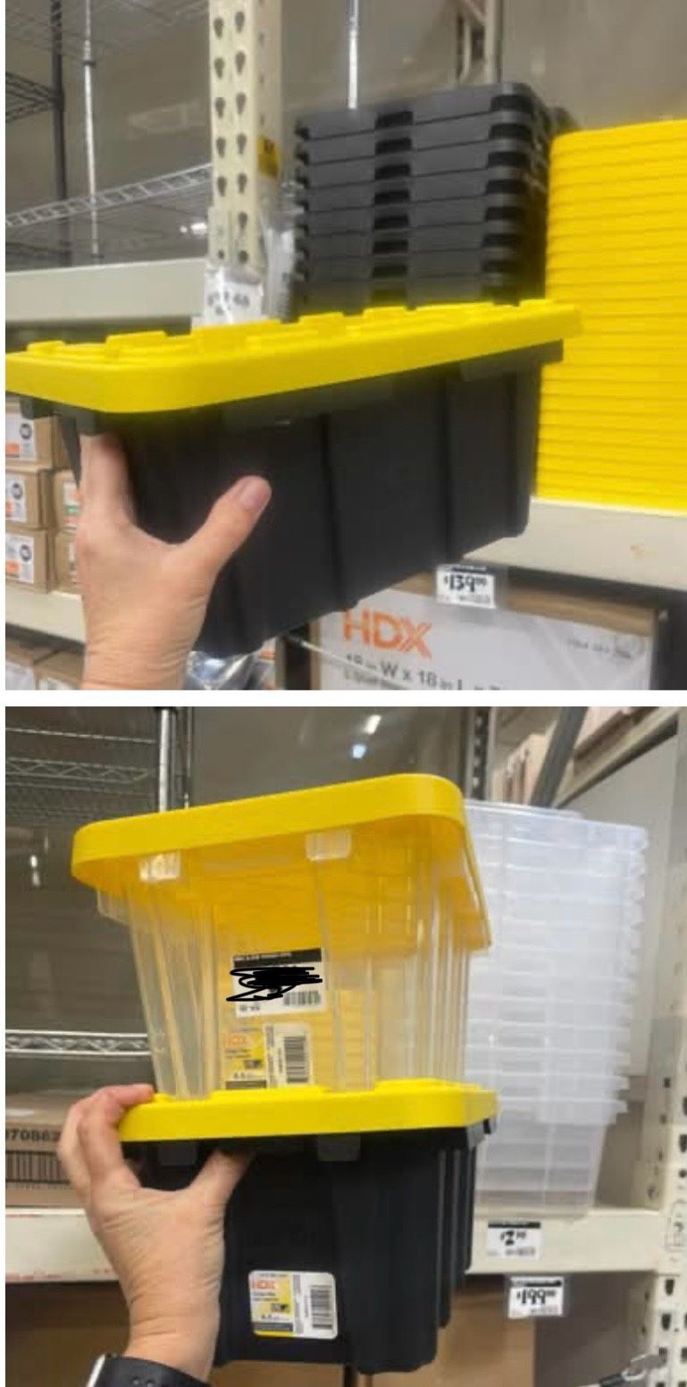 Mini Boxes 6.5Qt Storage Containers (15)