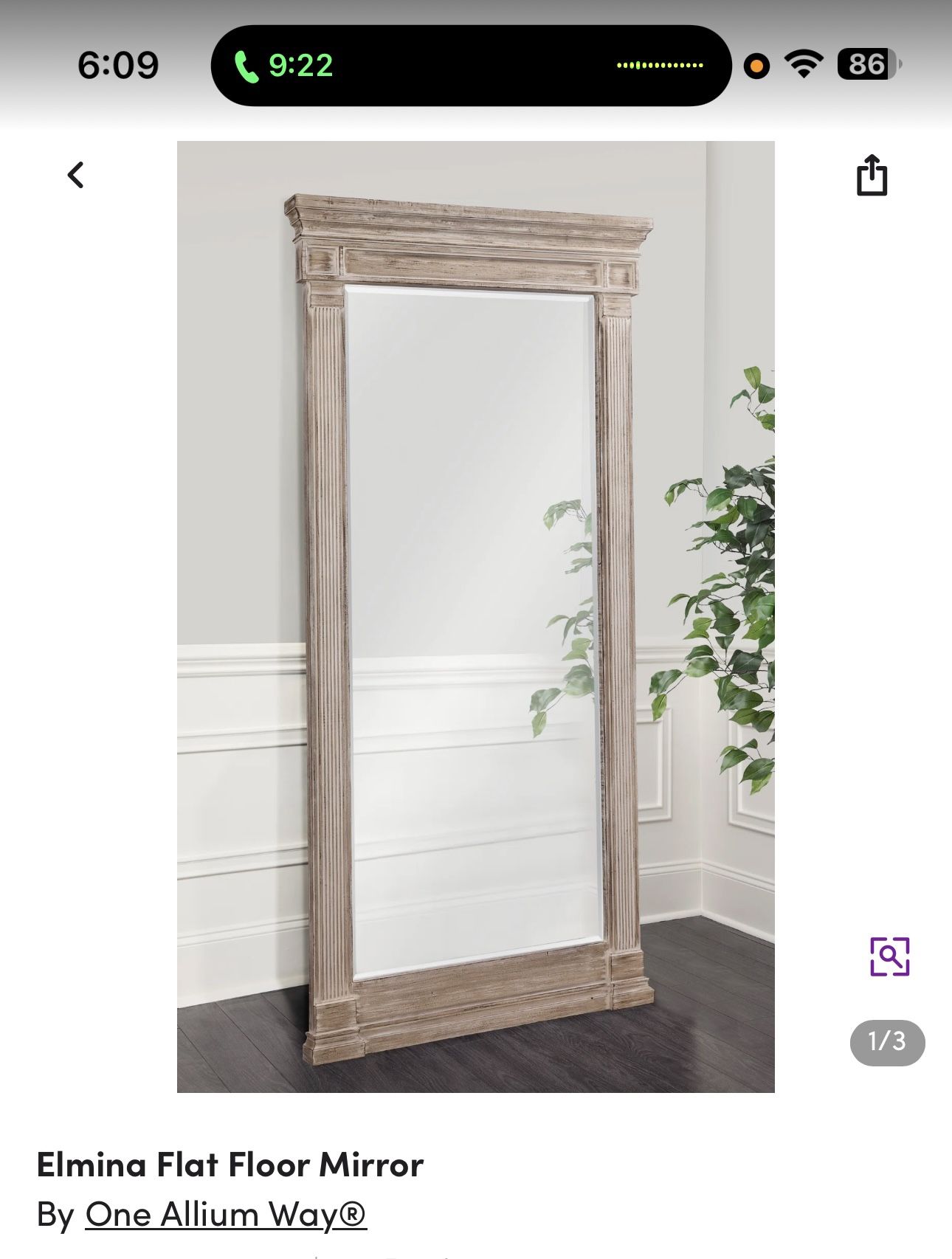 Full Length Accent Mirrors