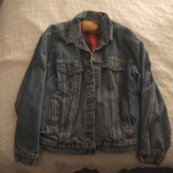 Men's Levi Flannel lined jacket