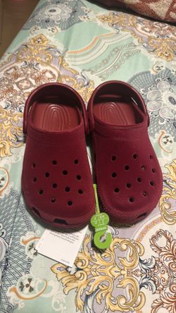 Velvet crocs
