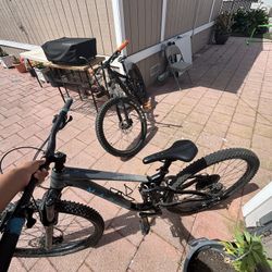 Marin Rift Zone 1,blue,grey,white Size Small Dropper Post Added Too It