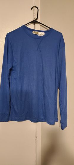 Blue Long Sleeve Thermal Shirt