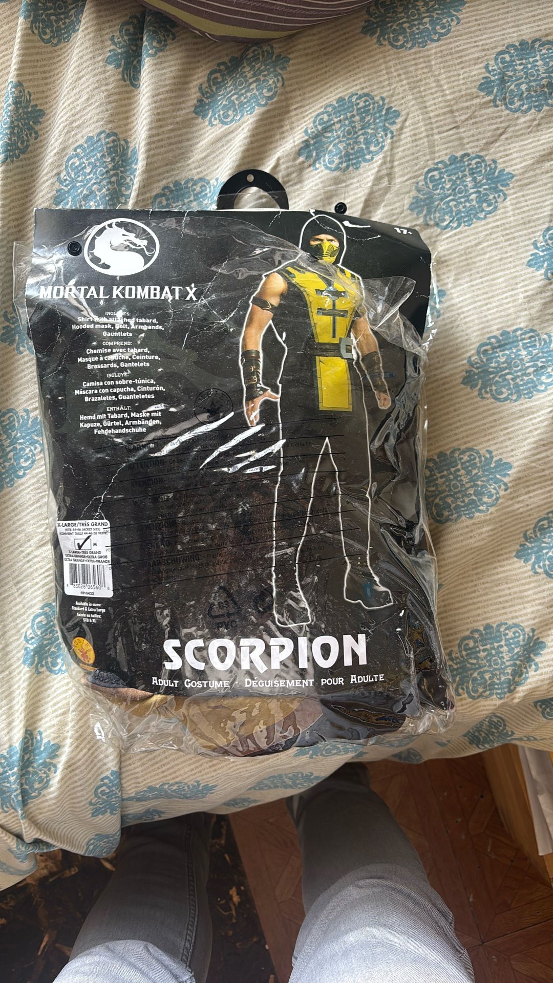 Halloween Mortal Kombat Scorpion Custom