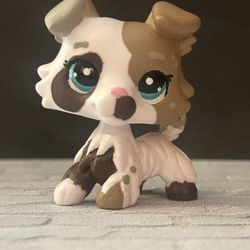 littlest pet shop lps collie custom OOAK