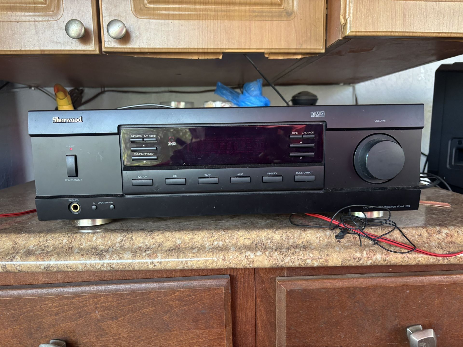 Amplifier Sherwood RX-4109 200W Stereo Receiver – Black