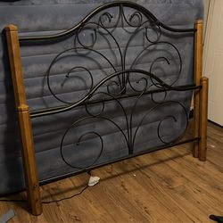 Queen bed frame