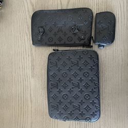 Louis Vuitton Black Leather Bag