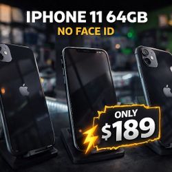 iPhone 11 – 64GB (Unlocked)
🔥 ONLY $189 🔥