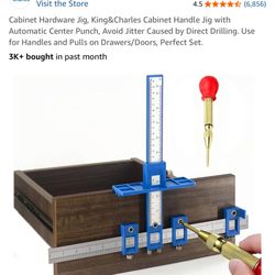 King & Charles Cabinet Hardware Jig Kit