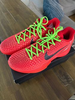 Nike Kobe 6 Protro Red/Green Sneakers Size 14 Men’s