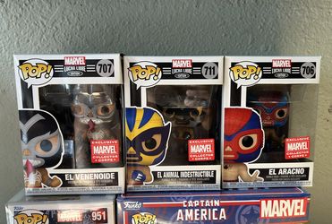 Funko Pop-Marvel Lucha Libre Edition 