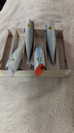 Wooden Vintage Spinnerbait Vintage Fishing Lures for sale