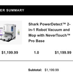 Shark Vacuum And Mop