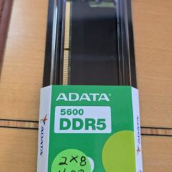 16GB DDR5 5600 SODIMM Laptop MEMORY 2X8GB