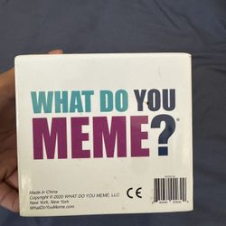 What Do You Meme Card Game
