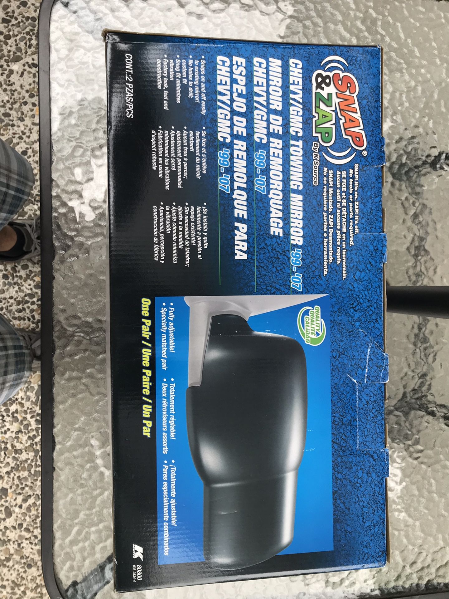 Towing mirrors Chevy