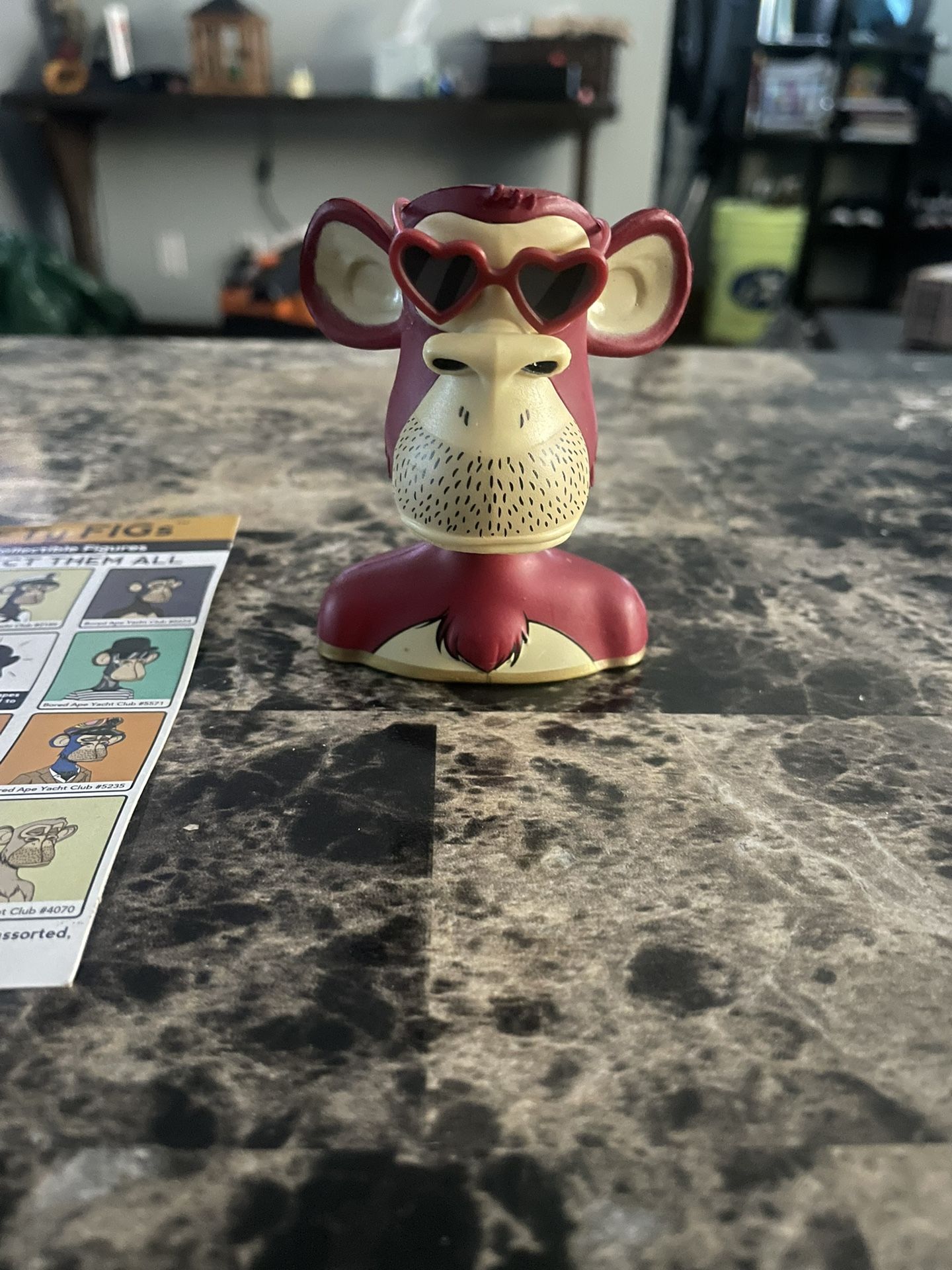 NifTy Figs Bored Ape Yacht Club Rare Gold Figure