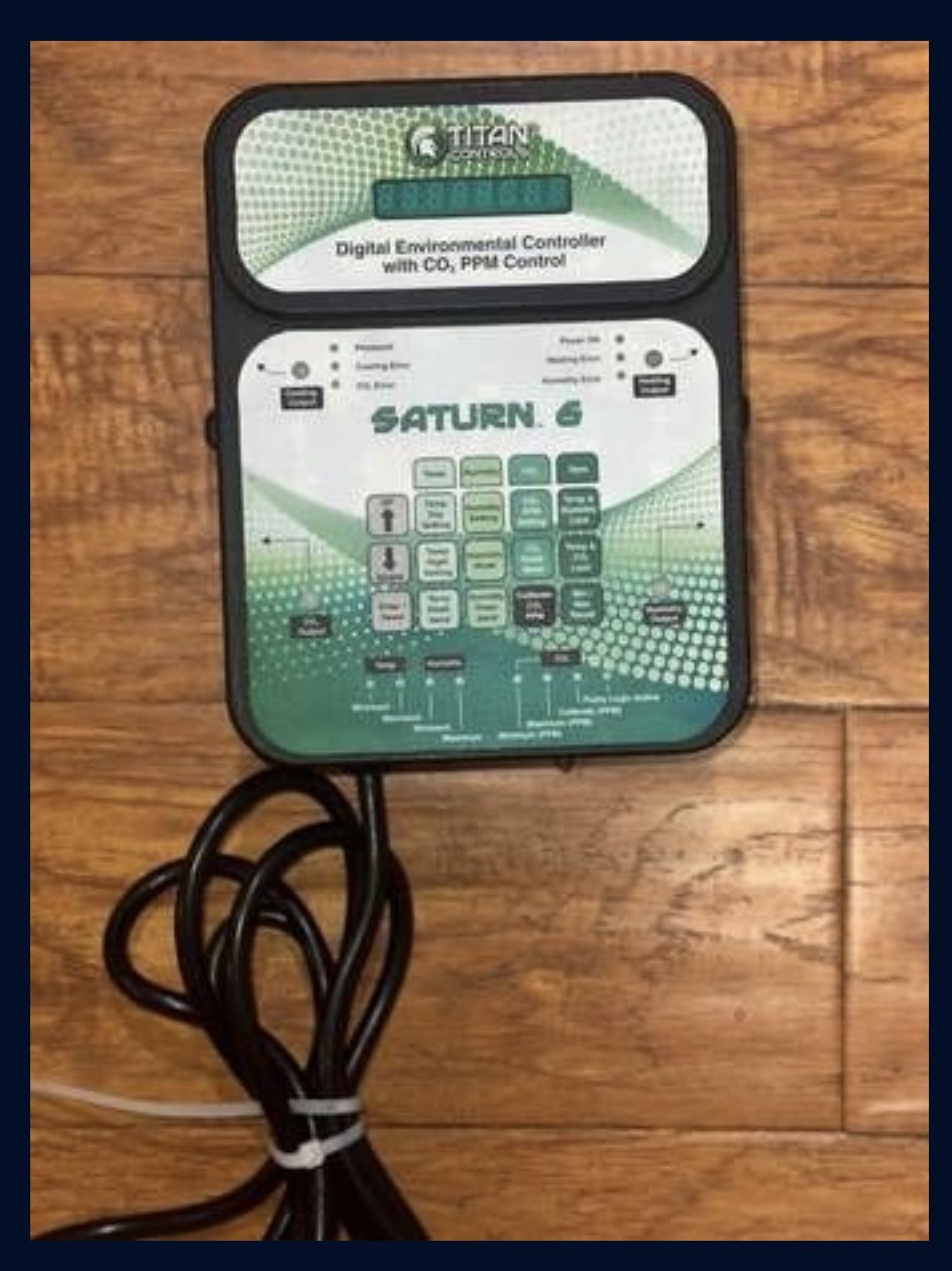 Titan Controls Saturn 6 Digital Environmental Controller with CO2 PPM
