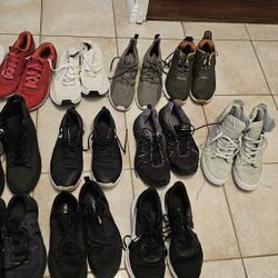 12 PAORS OF MEN'S SHOES
