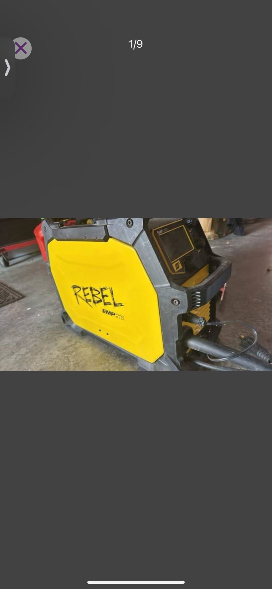 Esab 215ic MiG, Tig, And Stick. Including 400$ Mask