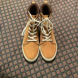 Tan Timberlands