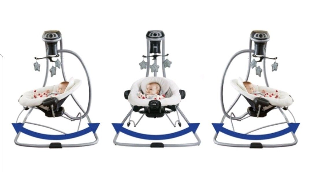 GRACO DuetConnect LX Multidirection Baby Swing And