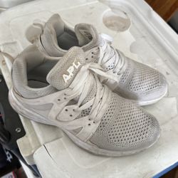 Women APL white Running Shoes
