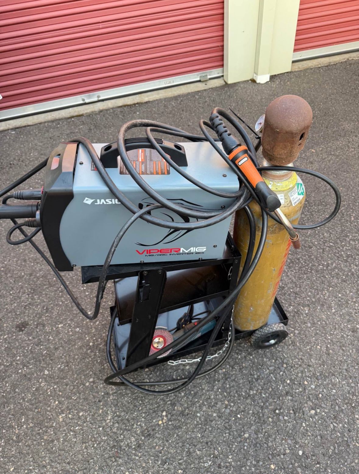 Viper Mig/Stick Welder with Tank and Cart