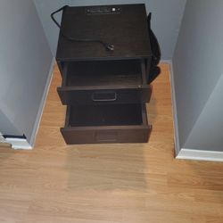 End Table With Outlet